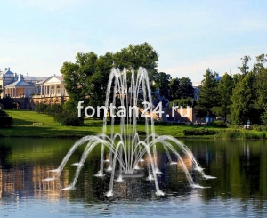 Плавающий фонтан "Миссисипи", h=4 м