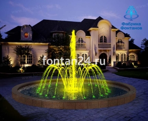 Фонтан для города "Цветок" ø=6,5 м