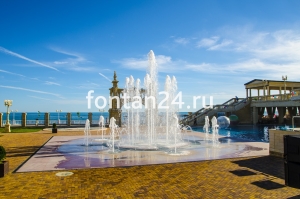 Фонтанная насадка Пенный столб 1", 32 мм, нерж.сталь, пластик