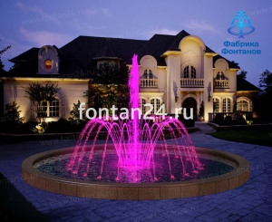 Уличный фонтан "Цветок" ø=6 м